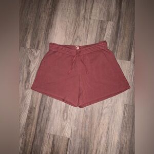 SKIMS Pink Women's Lounge Drawstring Shorts NWT